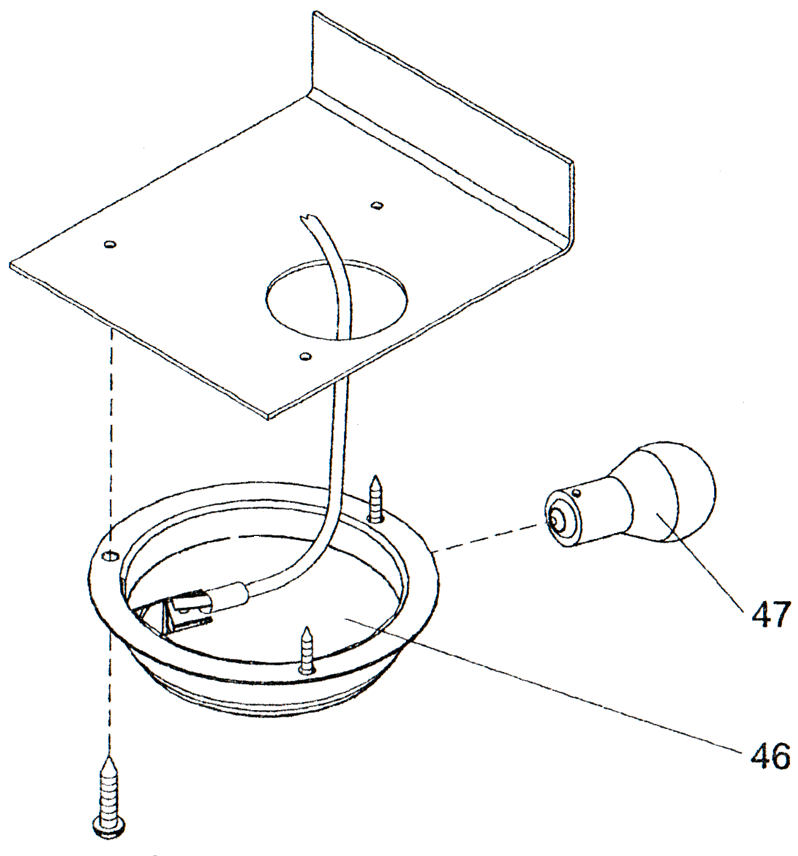 Рис. 62.9. Плафон ПК46 Рис. 62.9. Плафон ПК46
