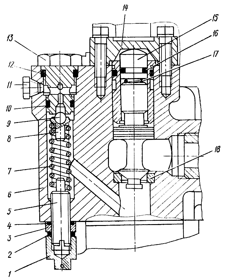 Клапан предохранительный Клапан предохранительный
