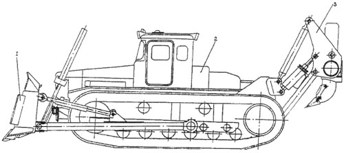 Бульдозер ДЭТ-250М2Б1Р1