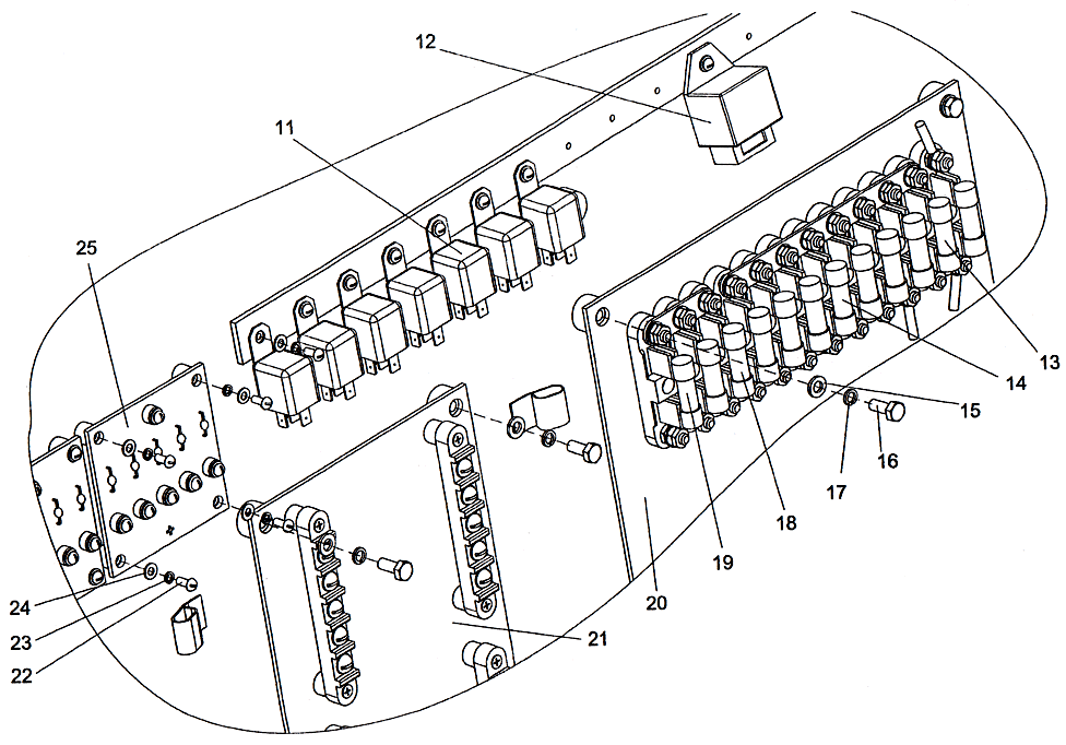 Рис. 62.4. Реле ПК46 Рис. 62.4. Реле ПК46
